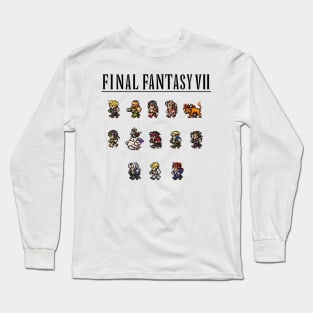 FF VII pixel Long Sleeve T-Shirt